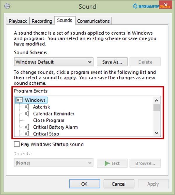 Tắt âm thanh đăng nhập và đăng xuất Windows 7 (2)