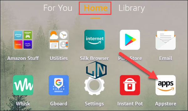 Tìm tìm hiểu App Store vô màn hình hiển thị chính