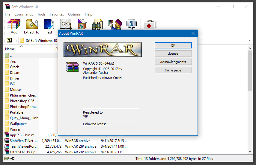 Các bước tải, cài đặt WinRAR Các bước tải, cài đặt WinRAR