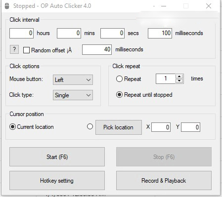 Cách sử dụng GS Auto Clicker Cách sử dụng GS Auto Clicker