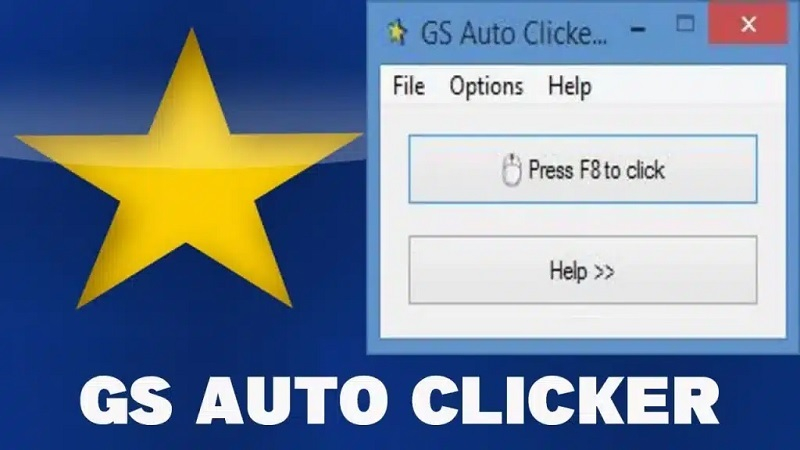 Phần mềm hỗ trợ nhấp chuột GS Auto Clicker Phần mềm hỗ trợ nhấp chuột GS Auto Clicker