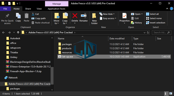 Chạy file setup Chạy file setup