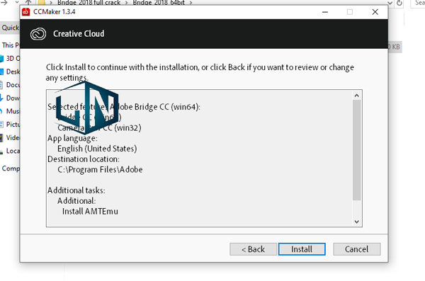 Nhấn Install để cài đặt Nhấn Install để cài đặt